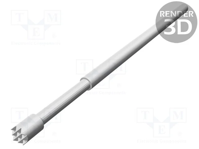 Agulha para teste, Flexão das molas de trabalho: .