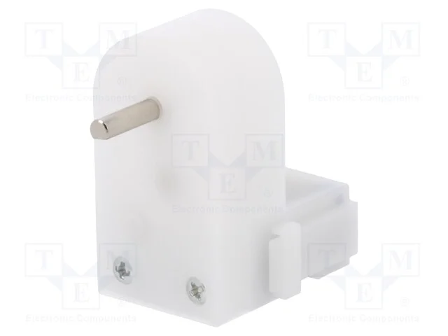 Motor: DC, angular,com transmissão plástica, 4,5V.