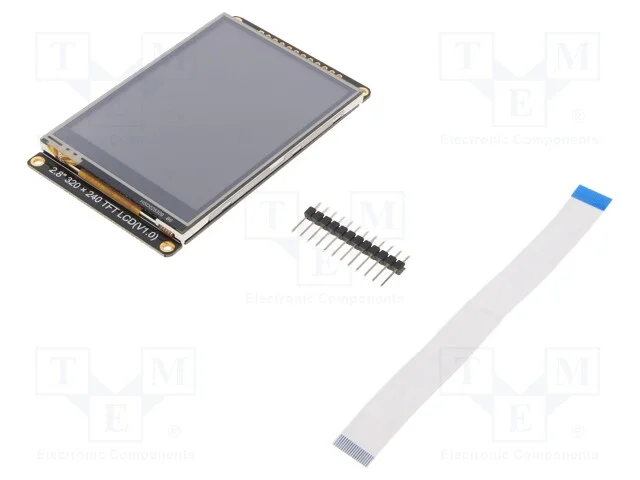 Monitor: TFT, 2,8, 320x240, 80x50mm, Interface: G.
