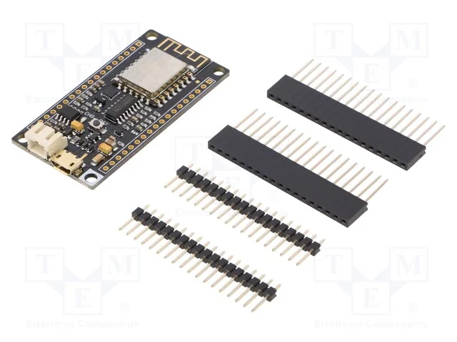 Controlador, Esp8266, 3,3÷5vdc, Ent.Analog: 1, Ent.Digi: 10, 80mhz