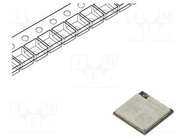 M&oacute;dulo: IoT, WiFi, exterior, SMD, 15,4x15,4x2,4mm.