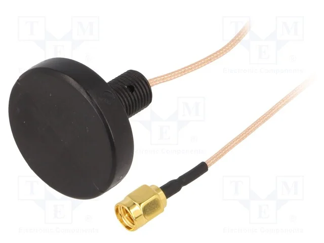 Antena, GSM, 0,5dBi, linear, roscado, 50O, 824÷96.