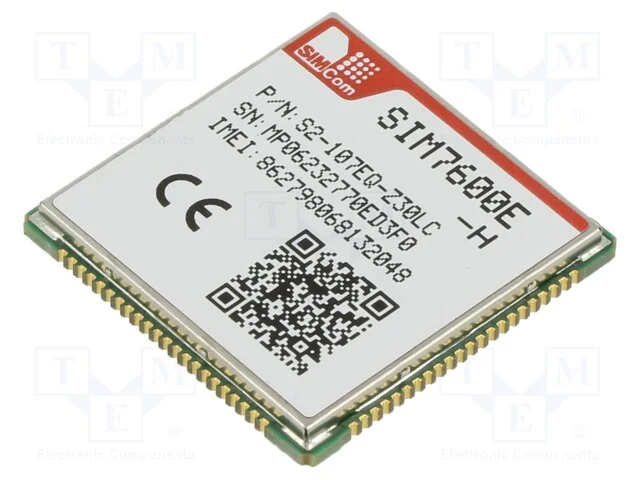 M&oacute;dulo: Lte, Down: 150mbps, Up: 50mbps, Smd, Lte Cat4, 30x30x2,9mm