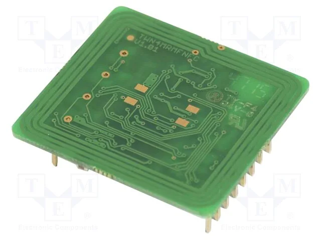 Leitor RFID; 3,15&divide;5,5V; serial; antena; Cobertura: 70mm; 110mA