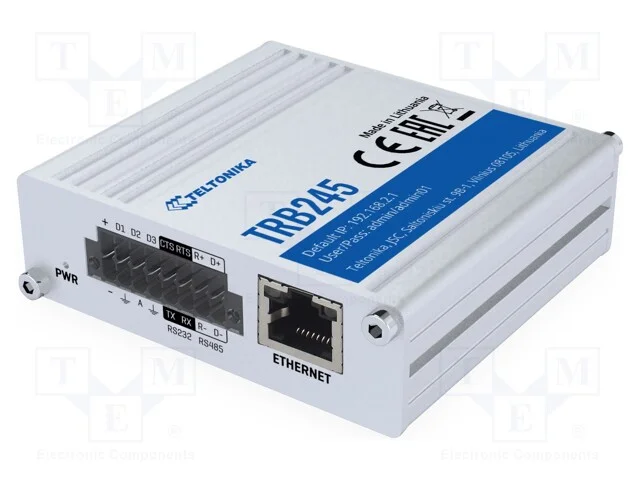 M&oacute;dulo: Porta de Rede, Ddr2, 16mbflash, 83x25x74mm, Ip30