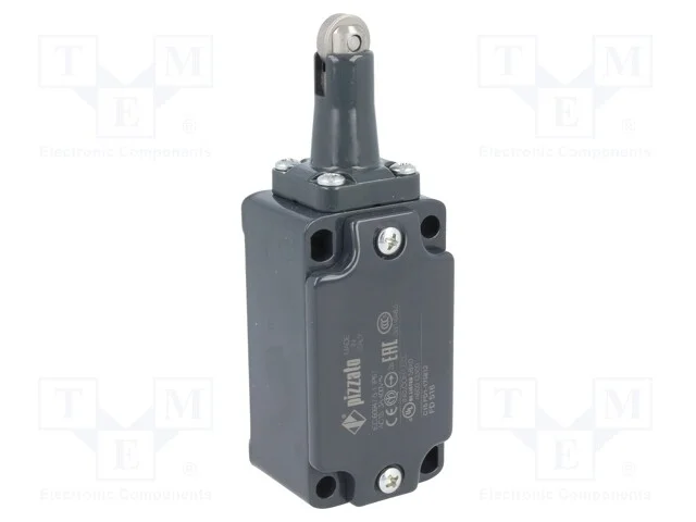Interruptor Extremo, Rolo em Aço 13mm, No + Nc, 10a, Max.500vac