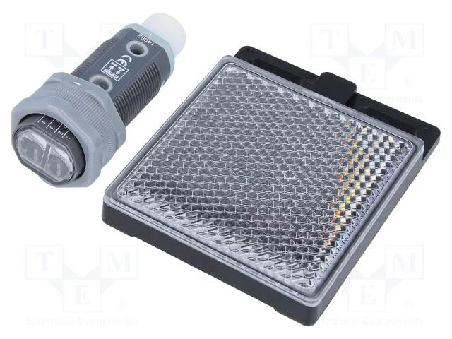 Sensor: Fotoeléctrico, Cobertura: 0,1÷3,6m, Pnp, Dark-On,Light-On