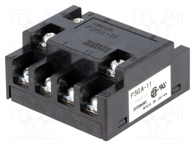 Acess.para relés: base, PIN: 11, no painel, 6A, 2.
