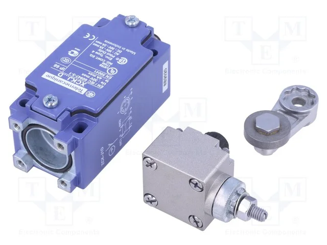 Interruptor Extremo, No + Nc, 10a, Max.250vac, Max.250vdc, Ip66