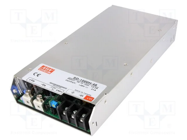 Indutor: DC/DC, 1008W, Uent: 72&divide;144V, Usai: 48VDC.