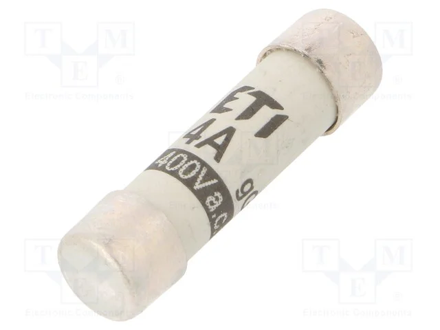 Fusível: Baixa Tensão, Gg, 4a, 400vac, Cilíndrico,Industrial
