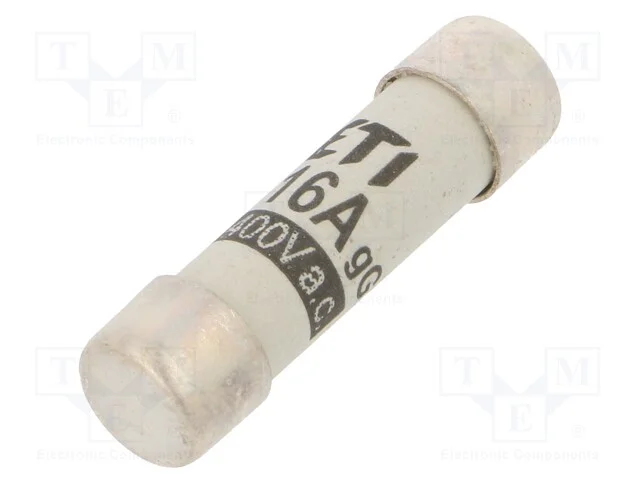 Fusível: Baixa Tensão, Gg, 16a, 400vac, Cilíndrico,Industrial