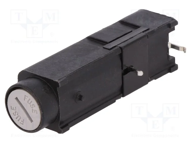 Tomada, fusíveis cilíndricos, THT, 6,3x32mm, -40÷.