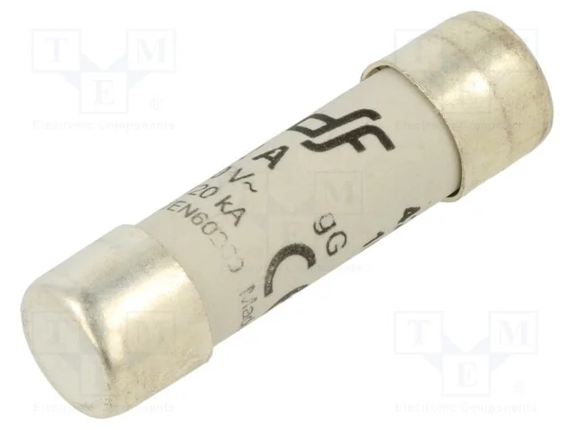 Fusível: Baixa Tensão, Gg, 12a, 500vac, 250vdc, 10,3x38mm