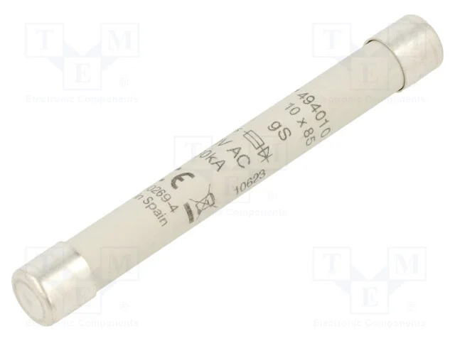 Fusível: Baixa Tensão, Gs, 10a, 1kvac, Cerâmico,Industrial