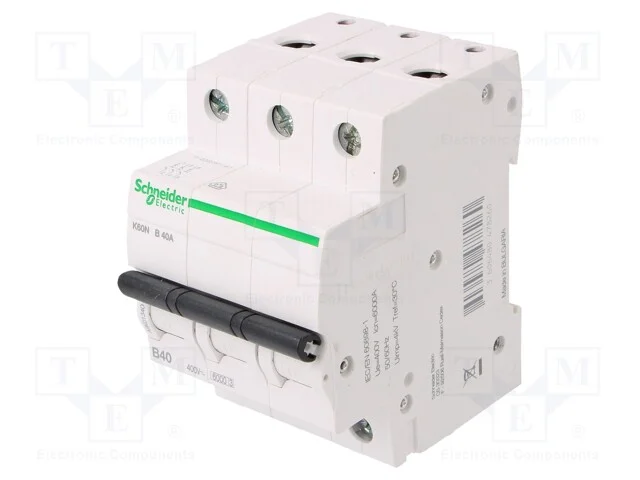 Disjuntor Contra Sobreintensidades, 230/400vac, Inom: 40a, Car: B
