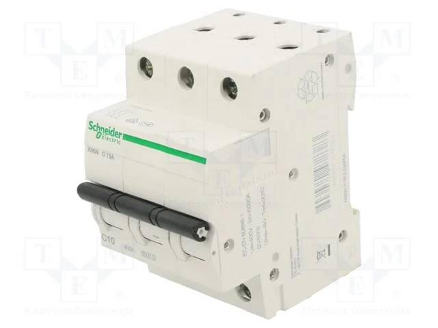Disjuntor Contra Sobreintensidades, 230/400vac, Inom: 10a, Car: C