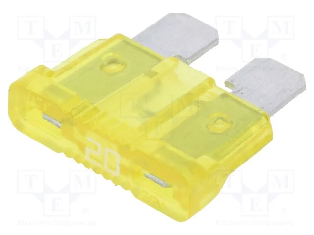 Fusível: Baixa Tensão, 20a, 32vdc, Automotivo, 19,1mm, Unival