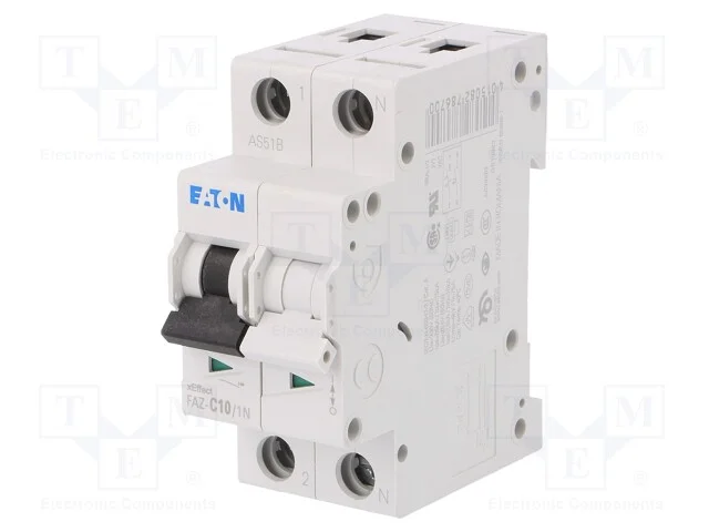 Disjuntor Contra Sobreintensidades, 230/400vac, Inom: 10a, Car: C