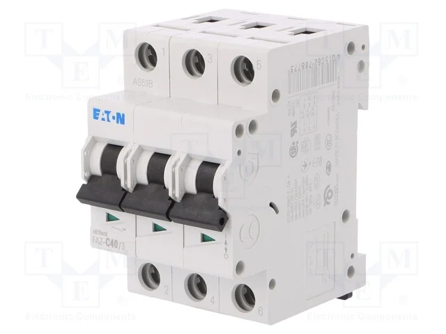 Disjuntor Contra Sobreintensidades, 230/400vac, Inom: 40a, Car: C
