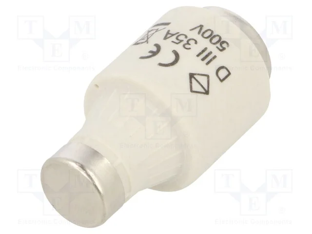 Fusível: baixa tensão, gF,rápido, 35A, 500VAC, DI.
