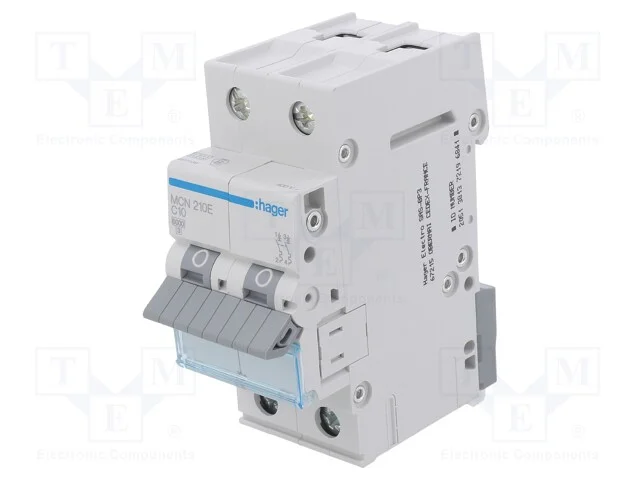 Disjuntor Contra Sobreintensidades, 230/400vac, Inom: 10a, Car: C