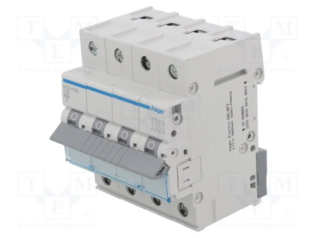 Disjuntor Contra Sobreintensidades, 230/400vac, Inom: 16a, Car: C