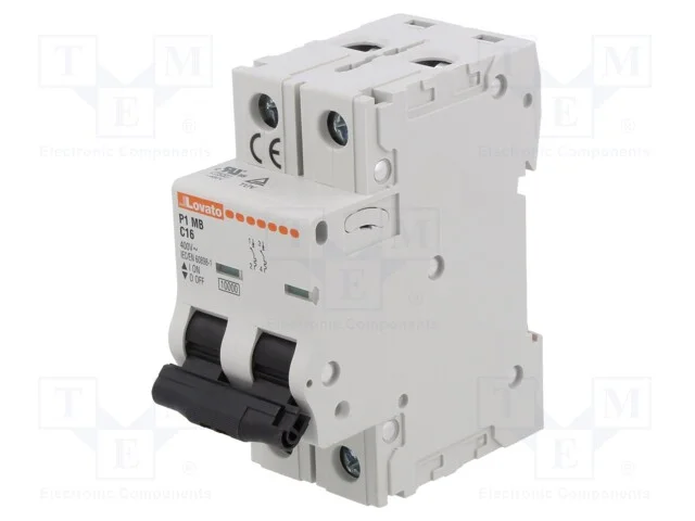 Disjuntor Contra Sobreintensidades, 230/400vac, Inom: 16a, Car: C