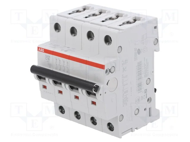 Disjuntor Contra Sobreintensidades, 230/400vac, Inom: 16a, Car: C