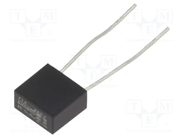 Fusível: Baixa Tensão, Retardado, 1a, 250vac, Tht, Te5, Ss, 5,08mm