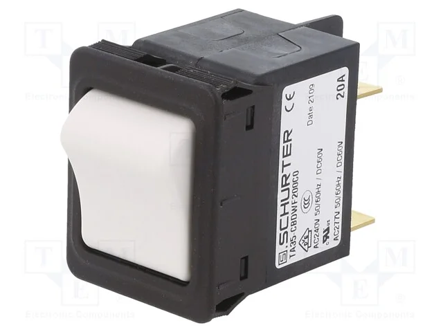 Disjuntor Contra Sobreintensidades, Unom: 240vac, 60vdc, 20a