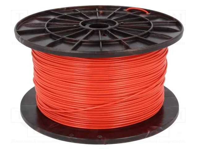 Filamento: PLA, : 1,75mm, vermelho, 200÷235C, 1kg