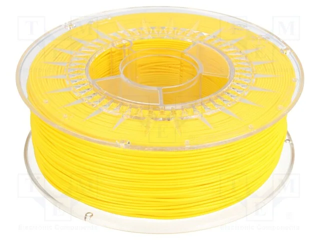 Filamento: PLA, : 1,75mm, amarelo (claro), 200÷23.