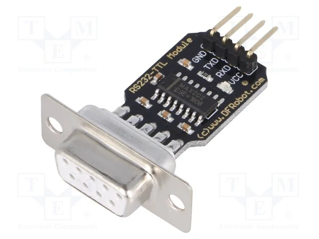 M&oacute;dulo: Conversor, Rs232/Ttl, Max202, D-Sub 9pin,De Cavilha, 5vdc