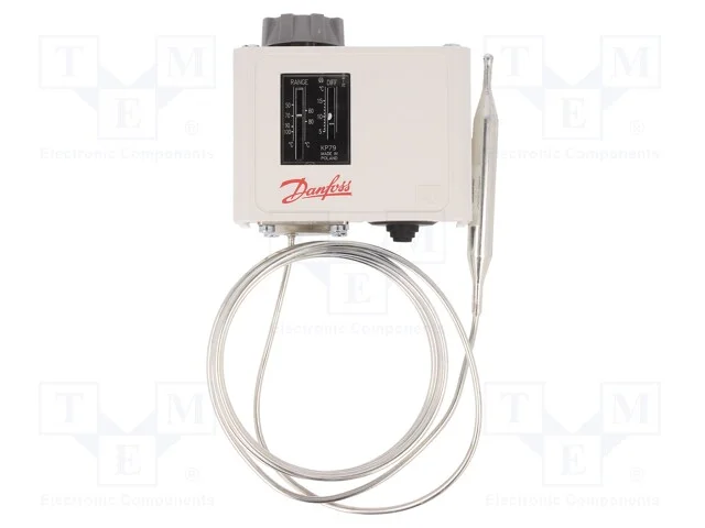 Sensor: Termostato com Capilar, Spdt, 16a, 400vac, 50÷100c