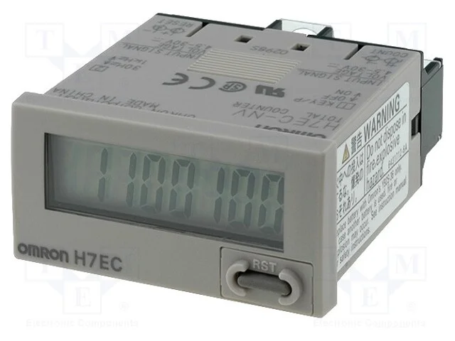 Contador: electrónico, LCD, impulsos, 99999999, I.