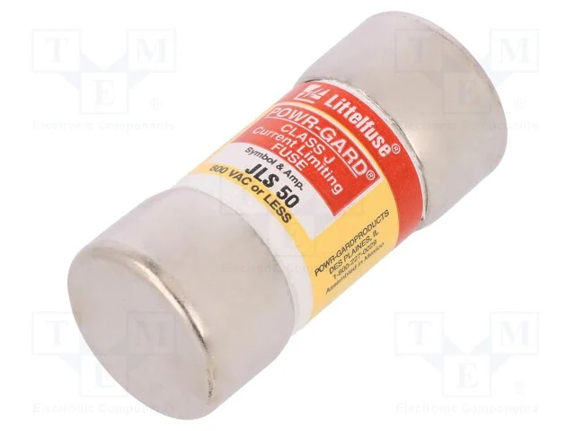 Fusível: Baixa Tensão, Rápido, 50a, 600vac, Industrial, 27x60,3mm
