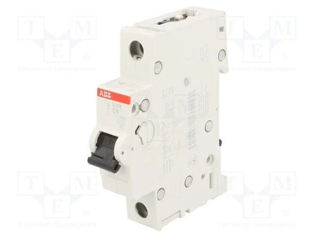 Disjuntor Contra Sobreintensidades, 230/400vac, Inom: 6a, Car: C