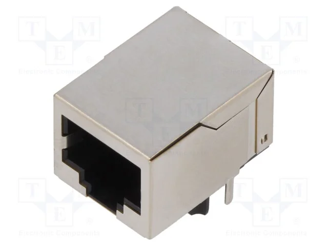 Tomada, RJ45, PIN: 8, blindadas,com d&iacute;odo LED, Si.