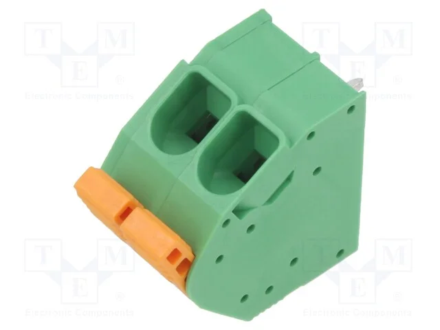 Pcb Bloco Terminal, Angulares, 7,5mm, Faixas: 2, para Pcb, Aperto