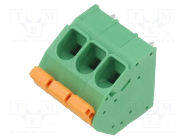 Pcb Bloco Terminal, Angulares, 7,5mm, Faixas: 3, para Pcb, Aperto
