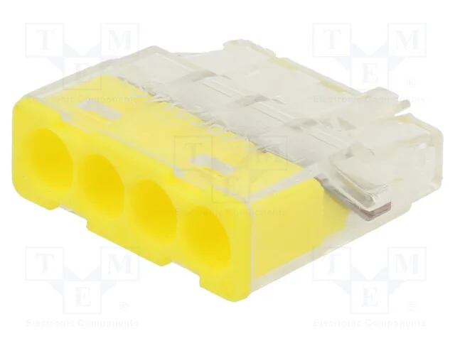 Conector rápido, aperto de molas, 2,5mm2, 450V, 2.
