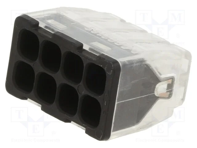 Conector rápido, aperto de molas, 2,5mm2, 450V, 2.
