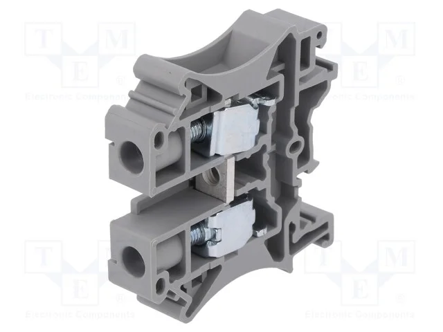 Conector: de carril, 0,2÷10mm2, faixas: 1, braçad.