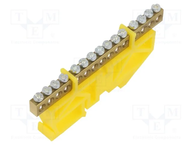 Conector: bloco terminal, faixas: 1, braçadeiras:.
