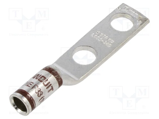 Terminal: anel tubular, 3/8, cerrar, com cabo, li.