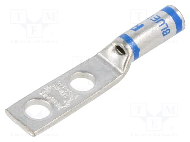 Terminal: anel tubular, 1/4, cerrar, com cabo, li.