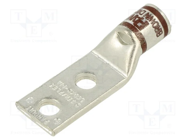Terminal: anel tubular, 1/4, cerrar, com cabo, li.