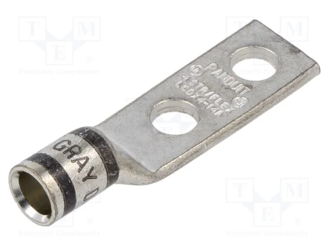 Terminal: anel tubular, 1/4, cerrar, com cabo, li.