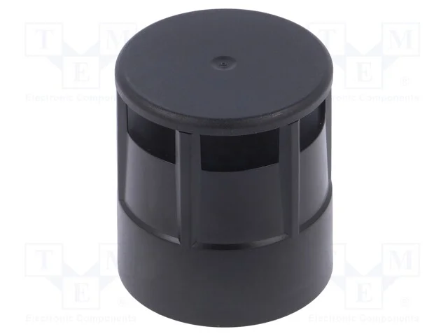 Sinalizador: Sonoro, Preta, 24vdc, Nível de Som: 95db, Ip65
